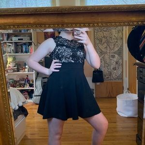 Lacey Black Cocktail Dress